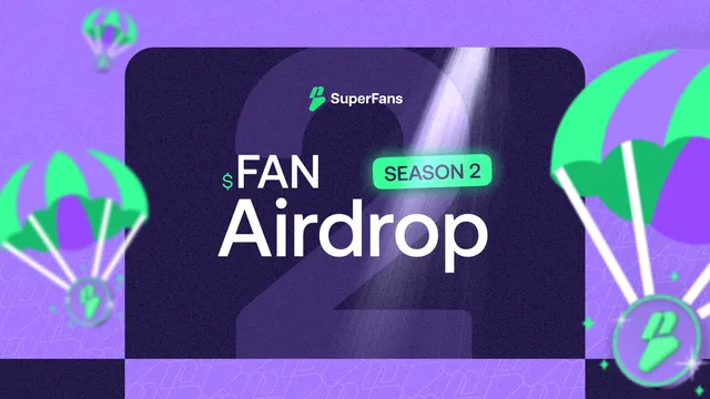 $FAN airdrop, season 2