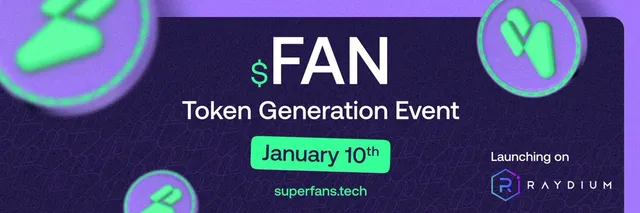 The token generation event, 10 January